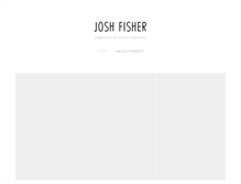 Tablet Screenshot of joshfisherdp.com